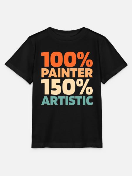 Maler Lackierer - Stanley/Stella Kinder T-Shirt MINI CREATOR - Schwarz