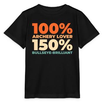 Archery Archery Archery Archer - Stanley/Stella MINI CREATOR Kids’ T-Shirt - black - Front - Mikhail (115cm)