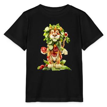 Lion Salad - Stanley/Stella MINI CREATOR Kids’ T-Shirt - black - Front - Mikhail (115cm)