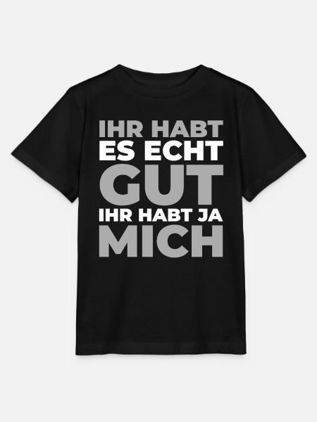 Schwarzer Humor - Stanley/Stella Kinder T-Shirt MINI CREATOR - Schwarz