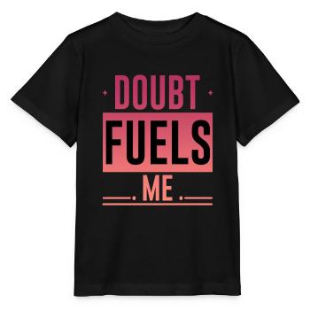 Le doute m’alimente 4 - T-shirt bio MINI CREATOR Stanley/Stella Enfant - noir - Devant - Mikhail (115cm)