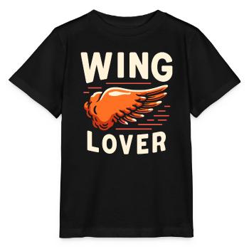 Hot Chicken Wings Spicy Wings Buffalo Wings - Stanley/Stella Kinder T-Shirt MINI CREATOR  - Schwarz - Vorne - Mikhail (115cm)
