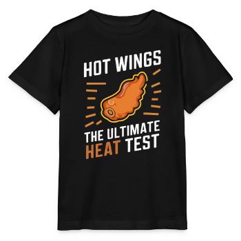 Hot Chicken Wings Spicy Wings Buffalo Wings - Stanley/Stella Kinder T-Shirt MINI CREATOR  - Schwarz - Vorne - Mikhail (115cm)