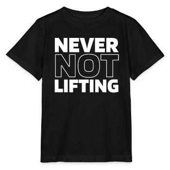 Weightlifting Weightlifting - Stanley/Stella MINI CREATOR Kids’ T-Shirt - black - Front - Mikhail (115cm)