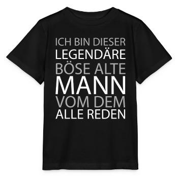 Charpentier, Charpentier, Charpentier - T-shirt bio MINI CREATOR Stanley/Stella Enfant - noir - Devant - Mikhail (115cm)