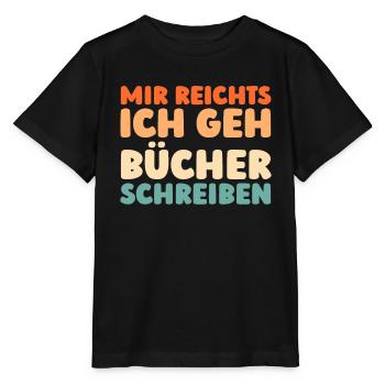 Writer Author - Stanley/Stella MINI CREATOR Kids’ T-Shirt - black - Front - Mikhail (115cm)