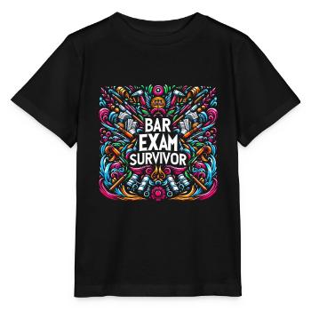 Bar Exam Survivor 19 - Stanley/Stella Kinder T-Shirt MINI CREATOR  - Schwarz - Vorne - Mikhail (115cm)