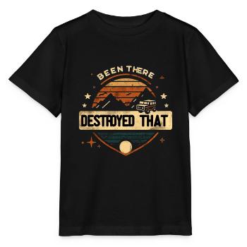 Been There Destroyed That 16 - Stanley/Stella MINI CREATOR Kids’ T-Shirt - black - Front - Mikhail (115cm)