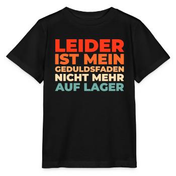 Humour noir - T-shirt bio MINI CREATOR Stanley/Stella Enfant - noir - Devant - Mikhail (115cm)