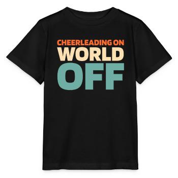 Cheerleader Cheerleading - Stanley/Stella MINI CREATOR Kids’ T-Shirt - black - Front - Mikhail (115cm)