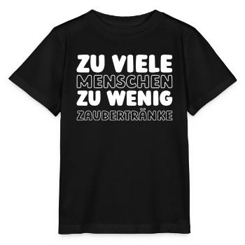 Humour noir - T-shirt bio MINI CREATOR Stanley/Stella Enfant - noir - Devant - Mikhail (115cm)