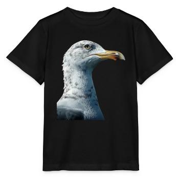 Mouette - T-shirt bio MINI CREATOR Stanley/Stella Enfant - noir - Devant - Mikhail (115cm)