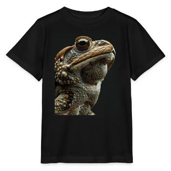 Crapaud - T-shirt bio MINI CREATOR Stanley/Stella Enfant - noir - Devant - Mikhail (115cm)
