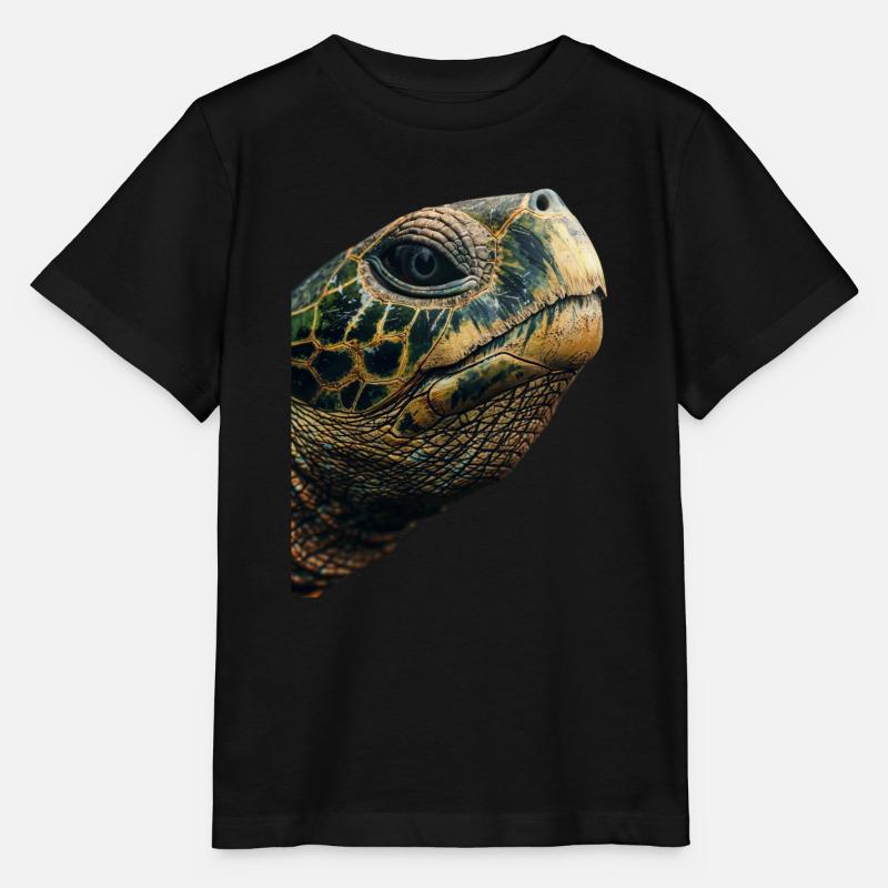Schildkröte - Stanley/Stella Kinder T-Shirt MINI CREATOR  - Schwarz