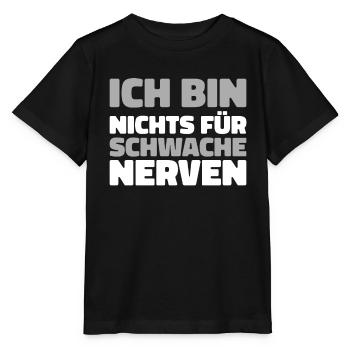 Humour noir - T-shirt bio MINI CREATOR Stanley/Stella Enfant - noir - Devant - Mikhail (115cm)