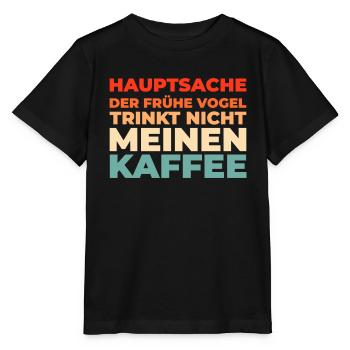 Schwarzer Humor - Stanley/Stella Kinder T-Shirt MINI CREATOR  - Schwarz - Vorne - Mikhail (115cm)