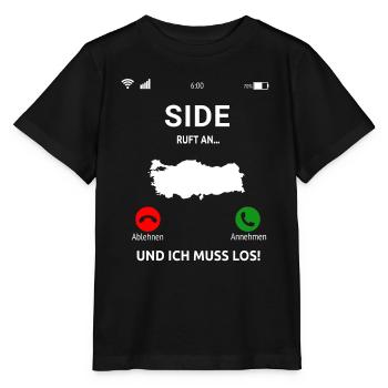 Side Urlaub Türkei Idee - Stanley/Stella Kinder T-Shirt MINI CREATOR  - Schwarz - Vorne - Mikhail (115cm)