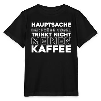 Humour noir - T-shirt bio MINI CREATOR Stanley/Stella Enfant - noir - Devant - Mikhail (115cm)