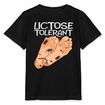 Geek stupide, embarrassant et tolérant au lactose - T-shirt bio MINI CREATOR Stanley/Stella Enfant - noir - Devant - Mikhail (115cm)