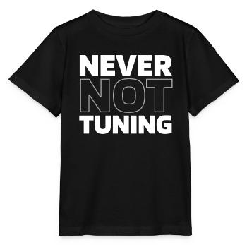 Screwdriver Tuning Tuner - Stanley/Stella MINI CREATOR Kids’ T-Shirt - black - Front - Mikhail (115cm)