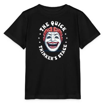 Improv Theatre The Quick Thinker's Stage - Stanley/Stella MINI CREATOR Kids’ T-Shirt - black - Front - Mikhail (115cm)