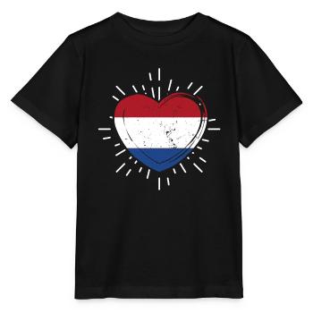 Pays-Bas Pays-Bas Pays-Bas - T-shirt bio MINI CREATOR Stanley/Stella Enfant - noir - Devant - Mikhail (115cm)
