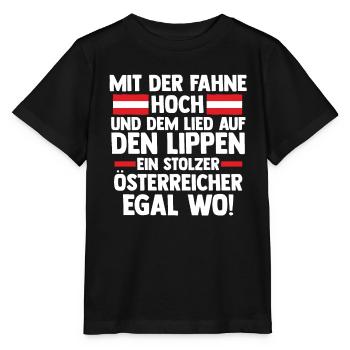 Österreicher Österreich - Stanley/Stella Kinder T-Shirt MINI CREATOR  - Schwarz - Vorne - Mikhail (115cm)