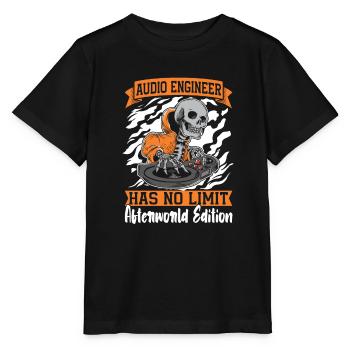 Ingénieur du son Ingénieur du son Skeleton - T-shirt bio MINI CREATOR Stanley/Stella Enfant - noir - Devant - Mikhail (115cm)