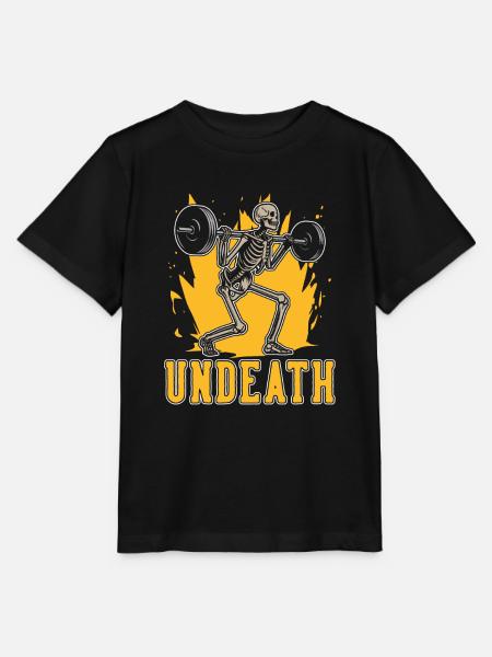 Powerlifting Powerlifter Undeath - Stanley/Stella Kinder T-Shirt MINI CREATOR - Schwarz