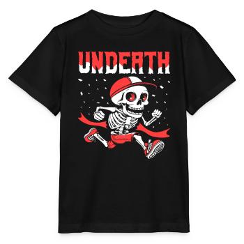Ultramarathon Skeleton Undeath - Stanley/Stella MINI CREATOR Kids’ T-Shirt - black - Front - Mikhail (115cm)