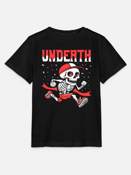 Ultramarathon Skelett Undeath - Stanley/Stella Kinder T-Shirt MINI CREATOR - Schwarz
