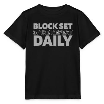 Volleyball Volleyball Players - Stanley/Stella MINI CREATOR Kids’ T-Shirt - black - Front - Mikhail (115cm)