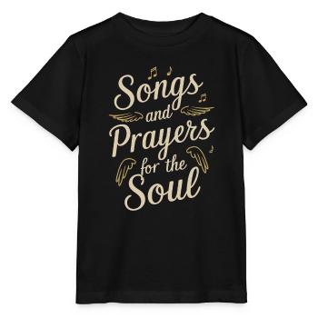 Musique chorale Chant religieux Musique confessionnelle - T-shirt bio MINI CREATOR Stanley/Stella Enfant - noir - Devant - Mikhail (115cm)
