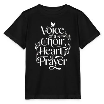 Musique chorale Chant religieux Musique confessionnelle - T-shirt bio MINI CREATOR Stanley/Stella Enfant - noir - Devant - Mikhail (115cm)