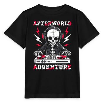 Ingénieur du son Ingénieur du son Skeleton - T-shirt bio MINI CREATOR Stanley/Stella Enfant - noir - Devant - Mikhail (115cm)