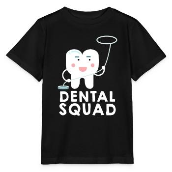 Dental Squad Dental Assistant Dentist Student - Stanley/Stella Kinder T-Shirt MINI CREATOR  - Schwarz - Vorne - Mikhail (115cm)