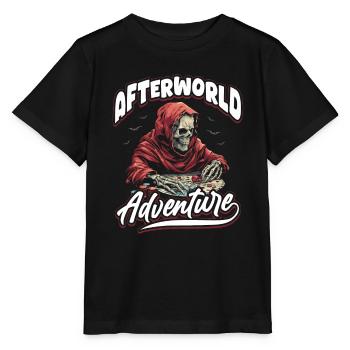 Board Game Board Game Skeleton - Stanley/Stella MINI CREATOR Kids’ T-Shirt - black - Front - Mikhail (115cm)