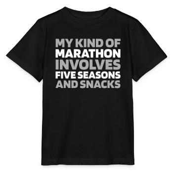 Schwarzer Humor Funny Quote Saying - Stanley/Stella Kinder T-Shirt MINI CREATOR  - Schwarz - Vorne - Mikhail (115cm)