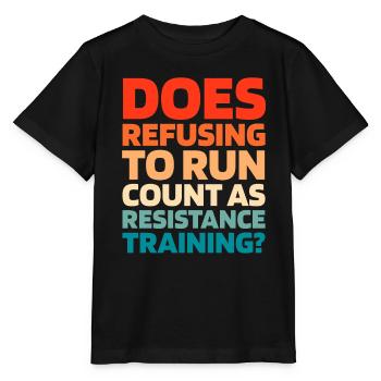 Schwarzer Humor Funny Quote Saying - Stanley/Stella Kinder T-Shirt MINI CREATOR  - Schwarz - Vorne - Mikhail (115cm)