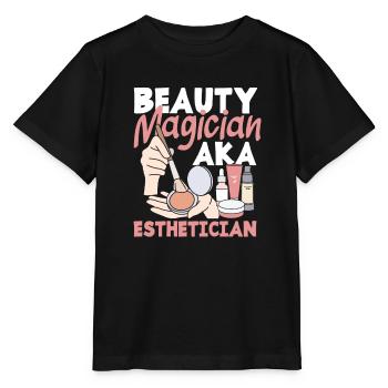 Hautpflege Kosmetikerin Kosmetik - Stanley/Stella Kinder T-Shirt MINI CREATOR  - Schwarz - Vorne - Mikhail (115cm)