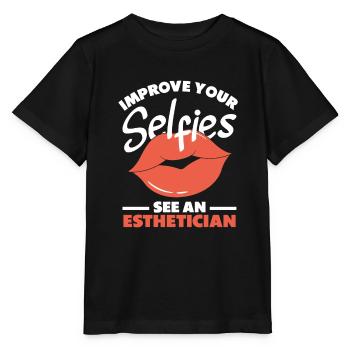 Hautpflege Kosmetikerin Kosmetik - Stanley/Stella Kinder T-Shirt MINI CREATOR  - Schwarz - Vorne - Mikhail (115cm)