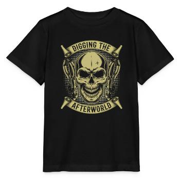 Bow Hunting Bow Hunter Skeleton - Stanley/Stella MINI CREATOR Kids’ T-Shirt - black - Front - Mikhail (115cm)