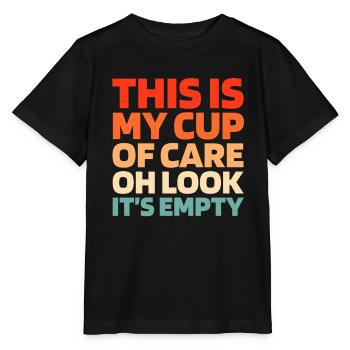 Schwarzer Humor Funny Quote Saying - Stanley/Stella Kinder T-Shirt MINI CREATOR  - Schwarz - Vorne - Mikhail (115cm)