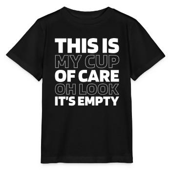 Schwarzer Humor Funny Quote Saying - Stanley/Stella Kinder T-Shirt MINI CREATOR  - Schwarz - Vorne - Mikhail (115cm)