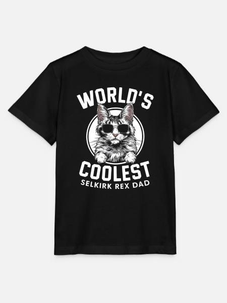 Katze Selkirk Rex Geschenk - Stanley/Stella Kinder T-Shirt MINI CREATOR - Schwarz
