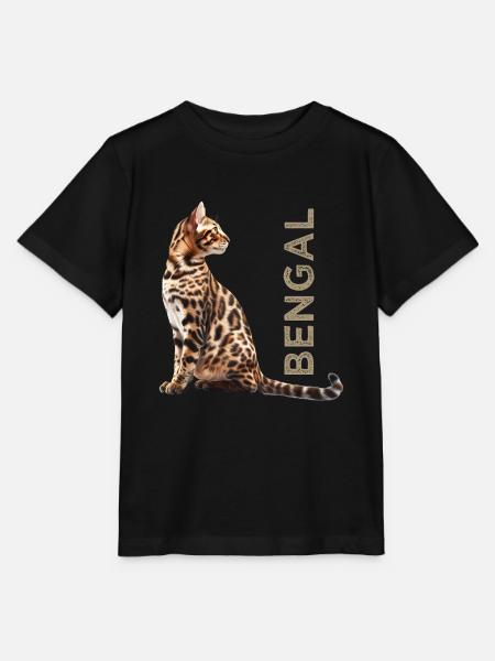 Bengal - Stanley/Stella Kinder T-Shirt MINI CREATOR - Schwarz