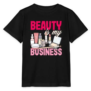 Hautpflege Kosmetikerin Kosmetik - Stanley/Stella Kinder T-Shirt MINI CREATOR  - Schwarz - Vorne - Mikhail (115cm)