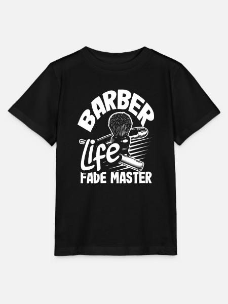 Barber Herren Friseur Frisör - Stanley/Stella Kinder T-Shirt MINI CREATOR  - Schwarz
