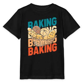 Boulangerie Boulangerie Boulangerie - T-shirt bio MINI CREATOR Stanley/Stella Enfant - noir - Devant - Mikhail (115cm)