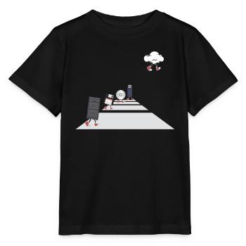 IT Geek, PC Accessories Storage Devices Evolution - Stanley/Stella MINI CREATOR Kids’ T-Shirt - black - Front - Mikhail (115cm)